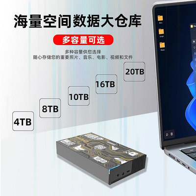 10t移動硬碟大容量20t游戲桌面硬碟16t機械硬碟4t存儲盤8t硬碟