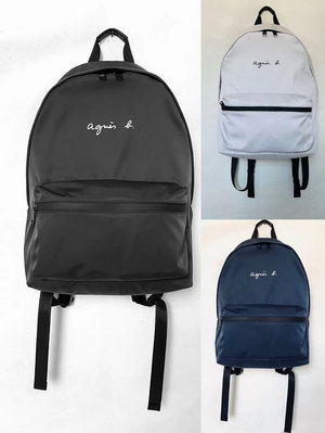 Leann代購~agnes b雙肩包 男女背包 運動包旅行包 電腦包 21新款