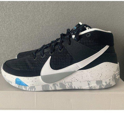 【小明潮鞋】耐克Nike KD13 EP 黑白 運動 籃球 公司現貨 CI9949耐吉 愛迪達