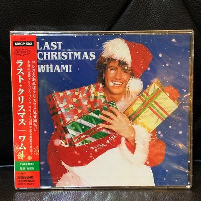 喬治麥可－全新未拆日本版，去年聖誕，經典名曲Last Christmas單曲CD，George Michael,Wham