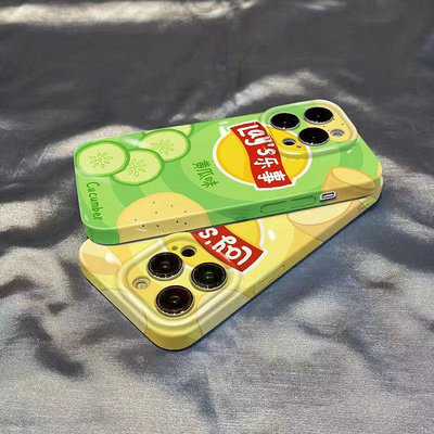 批發 批發 現貨樂事薯片14pro蘋果手機殼iPhone13/12/11菲林xsmax/xr/7plus食物