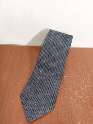 義大利製 Gucci 100%絲 GG logo 英倫 紳士 領帶