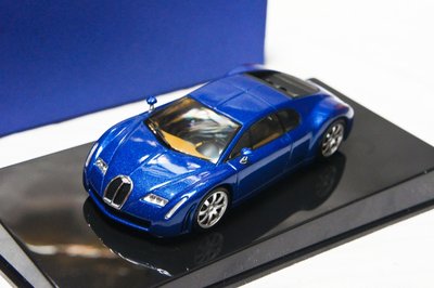 【超值特價】1:43 AUTOArt Bugatti EB18 3 Chiron 寶藍