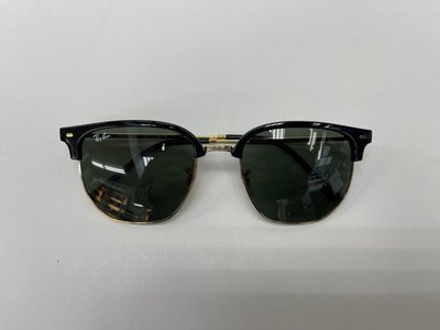 光寶眼鏡城(台南) RayBan 黑金眉架太陽眼鏡,RB4416F-601-31*,LUXOTTI公司貨