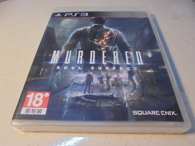 PS3 靈魂追兇 Murdered Soul Suspect 英文版 直購價600元 桃園《蝦米小鋪》