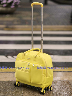 英國GOBY小型輕便16寸行李箱手提拉桿包18寸超輕短途旅行登機布箱-佳藝居