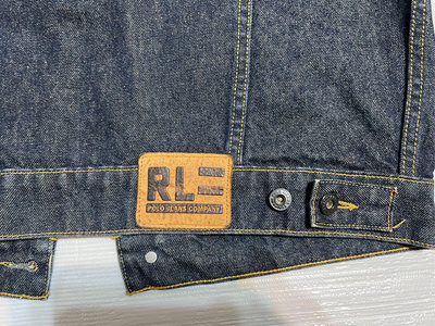 美國製polo ralph lauren jeans 工作牛仔外套made in USA 古著PRL-RL