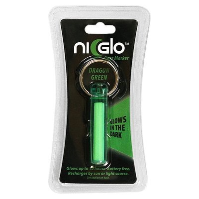 ( 昇巨模型 ) - NICGLO - 德國原裝進口 - 夜光棒鑰匙圈 / 流行吊飾 - 綠 !