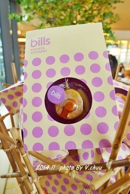 日本bills鬆餅吊飾 紫色款