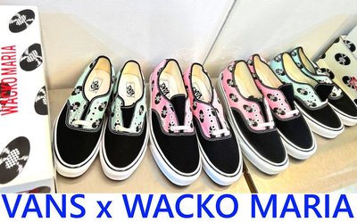 BLACK全新WACKO MARIA x VANS天國東京Guilty Parties OLD SCHOOL帆布鞋/板鞋