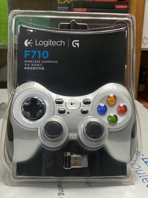 新莊內湖 自取價1400元 羅技 logitech G F710 USB無線遊戲搖桿 (PC/筆電可用) 台灣公司貨