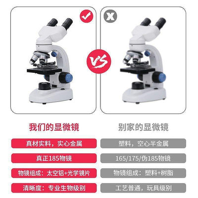 顯微鏡 內視鏡 顯微放大鏡 萬倍顯微鏡 雙目顯微鏡 10000倍兒童家用 電子高倍高清中小學生物專業科學實驗B9