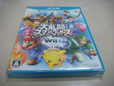遊戲殿堂~Wii U『任天堂明星大亂鬥』日版全新品