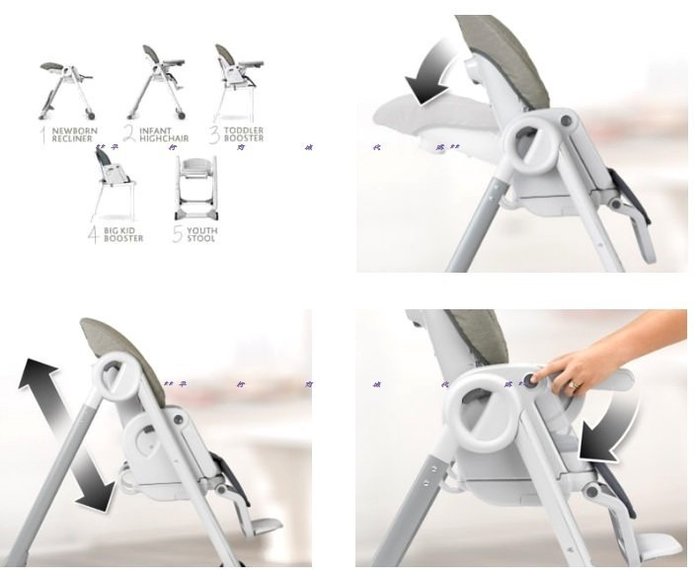 Стульчик chicco polly progress 5