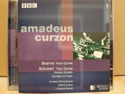 Amadeus,Curzon,Brahms-P.Quintet,Schubert-TroutQuintet阿瑪迪斯四重奏團與柯爾榮合作演出舒伯特鱒魚五重奏等