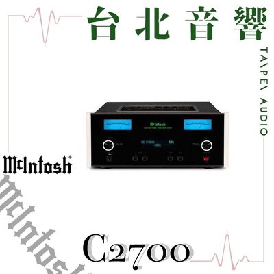 McIntosh C2700 | 全新公司貨 | B&amp;W喇叭 | 另售MX123
