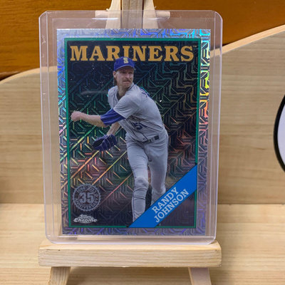 Topps MLB Randy Johnson 1988 銀包 球員卡 球卡 棒球卡