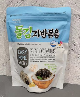 BADAWON 韓國 天然海苔酥 60g 拌飯 海苔捲