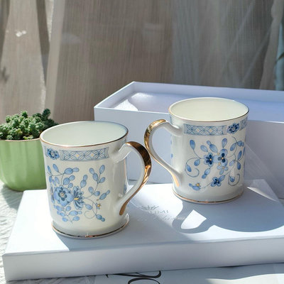 【全新骨瓷】日本NARUMI 鳴海milano米蘭骨瓷水杯茶