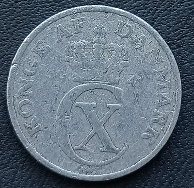 丹麥   1941年   克里斯蒂安十世   2 ORE    鋁幣     2435