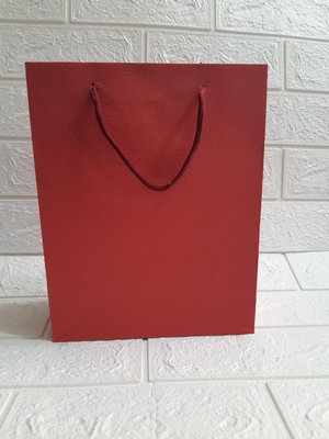 133 全新立體壓紋 紙袋 手提袋 送禮 包裝 購物袋 禮物袋 包裝袋 紙袋 紅色紙袋