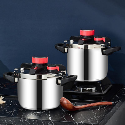 跨境新款微壓鍋家用大容量湯鍋電磁爐高壓鍋壓力鍋加厚商用防爆