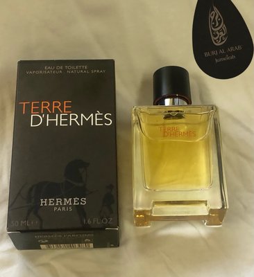 杜拜帆船飯店限量版 愛馬仕男性淡香水 HERMES 大地 Terre D’Hermes 大地男性淡香水 50m