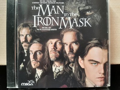 The Man In The Iron Mask,鐵面人電影原聲帶。