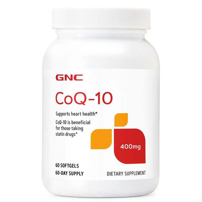 GNC健安喜 輔酶Q10高濃度400mg 60粒 coQ10