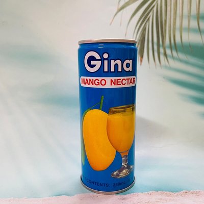 GINA 真雅 芒果汁 罐裝 240ml