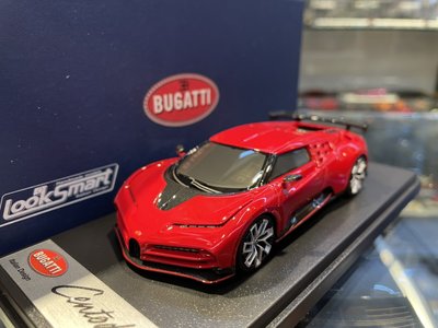吉華科技@ 1/43 LookSmart LS513C Bugatti Centodieci Italian Red