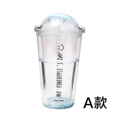 -《哈利森之家》雙層製冰杯/雙層保冷杯/透明保冷杯/透明製冰杯/雙層環保杯