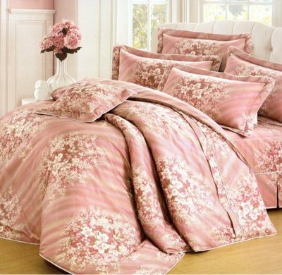 精梳棉單人床包被套組-花團錦簇-台灣製 Homian 賀眠寢飾