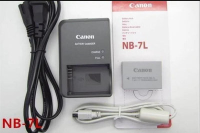 【格格巫】現貨 2件免運 原廠 全新Canon CB-2LZE充電器 座充 NB-7L電池專用 G10 G11 G12 SX30