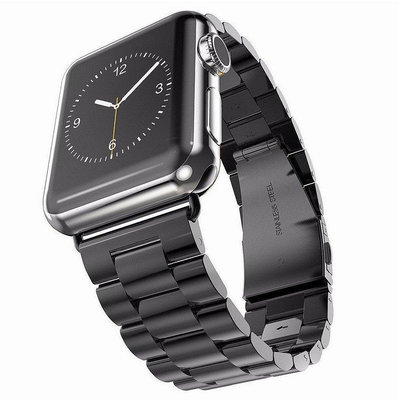 熱銷 蘋果金屬表帶 apple watch5/4/3錶帶鏈 iwatch不銹鋼錶帶 44MM 42mm手錶錶帶iwatc