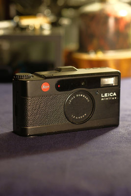 Leica minilux 40mm 黑機 實用機
