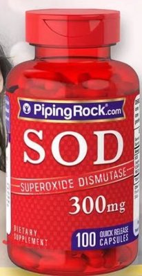 美國進口 樸諾   PipingRock SOD 100粒