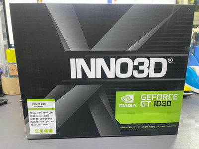 Inno3D映眾 GT1030 2GB GDDR5 顯示卡 靜音版 全新品 蘆洲可自取📌自取價2350