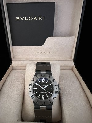 Bvlgari Bulgari 寶格麗 DIAGONO TITANIUM 鈦合金 自動上鍊機械錶