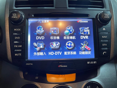豐田 3代 RAV4 原廠 車美仕 觸控 多功能音響主機 08-12適用 衛星導航 數位電視 藍芽 DVD 鏡頭 安卓機