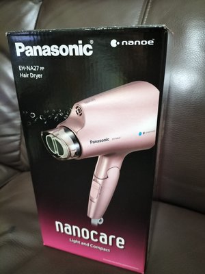 Panasonic國際牌 奈米水離子吹風機*全新 (型號EH-NA27pp)
