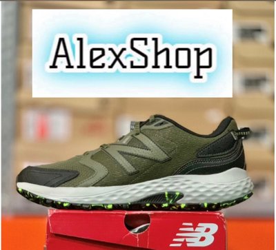艾力克斯 NEW BALANCE 410 (4E寬楦) 男 MT410GT7 綠網布黑 越野慢跑鞋 全7