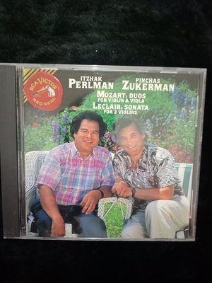 ITZHAK PERLMAN 帕爾曼 - Mozart 莫札特 - 1991年美國盤 9成新 - 301元起標