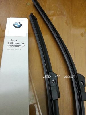【B&amp;M精品】BMW F10 F11 520d 523i 528i 535d 535i 德訂進口原廠 前檔軟雨刷組 現貨