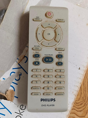 用於Philips飛利浦DVP3126K DVD播放器的遙控器