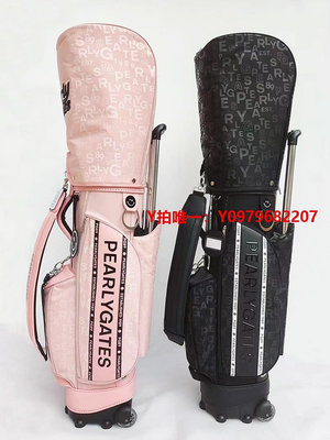 高爾夫球袋23韓國GOLF高爾夫球包拉桿包golf bag男女球桿包雙帽罩球袋帶拉輪