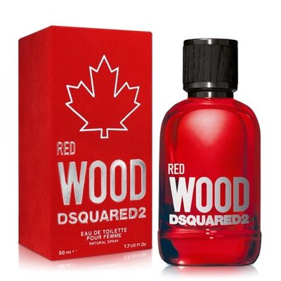 香親香愛～～DSQUARED2 心動紅女性淡香水 100ml, RED WOOD