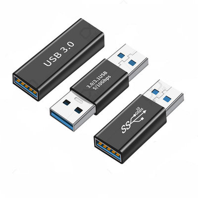 高速USB3.0雙母頭USB3.0轉type-c安卓轉接頭type-c公轉USB3.0母OTG插頭USB3.0公母轉換插口USB3.0母轉母接頭
