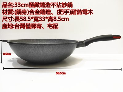 哈哈商城 台灣製  PERFECT 30cm 極緻 鑄造 不沾 無毒 可用 鐵 鍋鏟 炒鍋 ~  鍋具  碗 餐具 料理