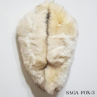 【SAGA FOX】真品狐狸毛*日式和服披肩*狐狸毛圍巾*毛皮披肩*皮草(fox3)